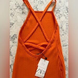 NWT Zara S knit Bodycon dress